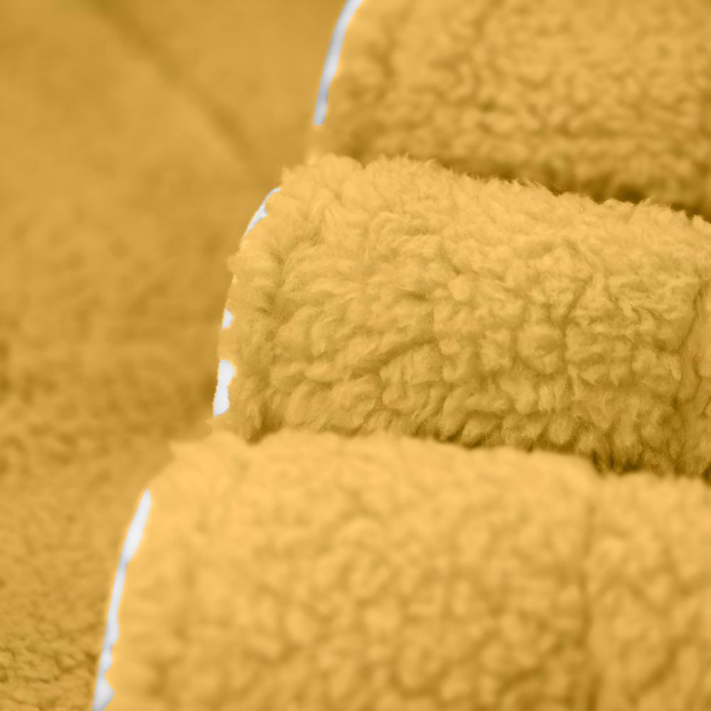 Plush Sherpa Fleece Shawl Collar Bathrobe