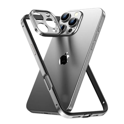 Metallic Camera Protector Phone Case With Slim Profile