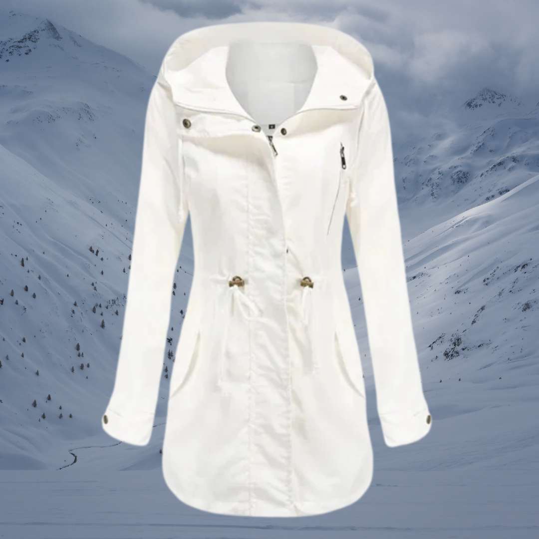 Jessica Relaxed Fit Utility Jacket | Hooded Utility Jacket