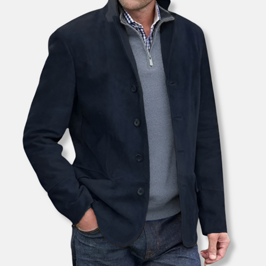 Stefano Suede Sport Coat | Casual Regular Fit Sport Coat