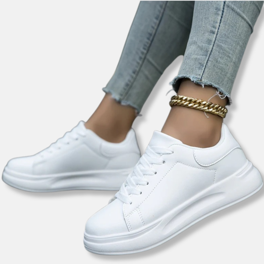 Aria Low-Top Sneakers | Platform Sole Low-Top Sneakers