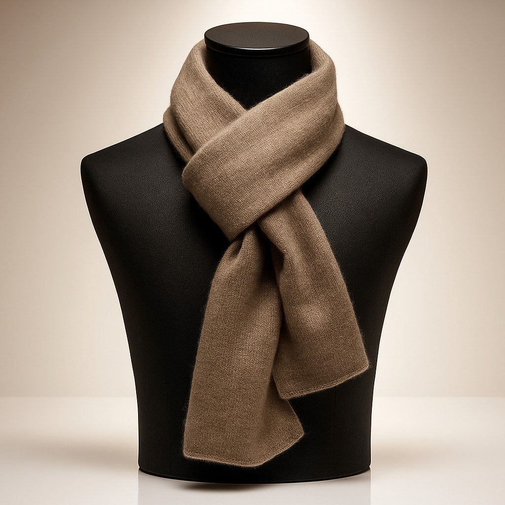 Emma Ribbed Scarf | Long Winter Scarf
