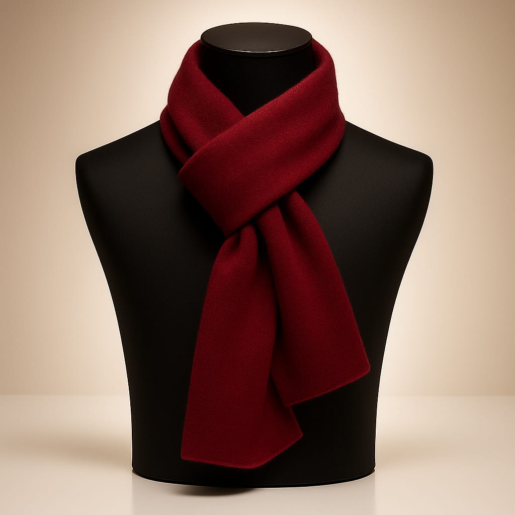 Emma Ribbed Scarf | Long Winter Scarf