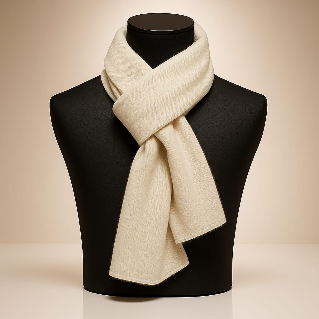 Emma Ribbed Scarf | Long Winter Scarf