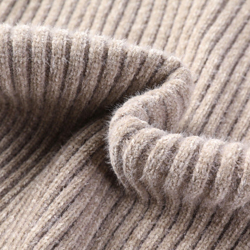 Matteo Turtleneck | Thick Ribbed Knit Winter Sweater