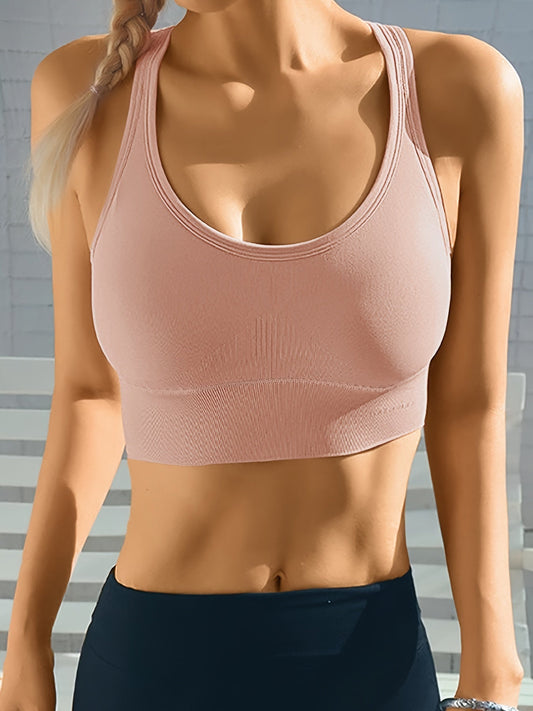 Women's sports bra – Medium support – Racerback – Breathable and stretchy fabric
