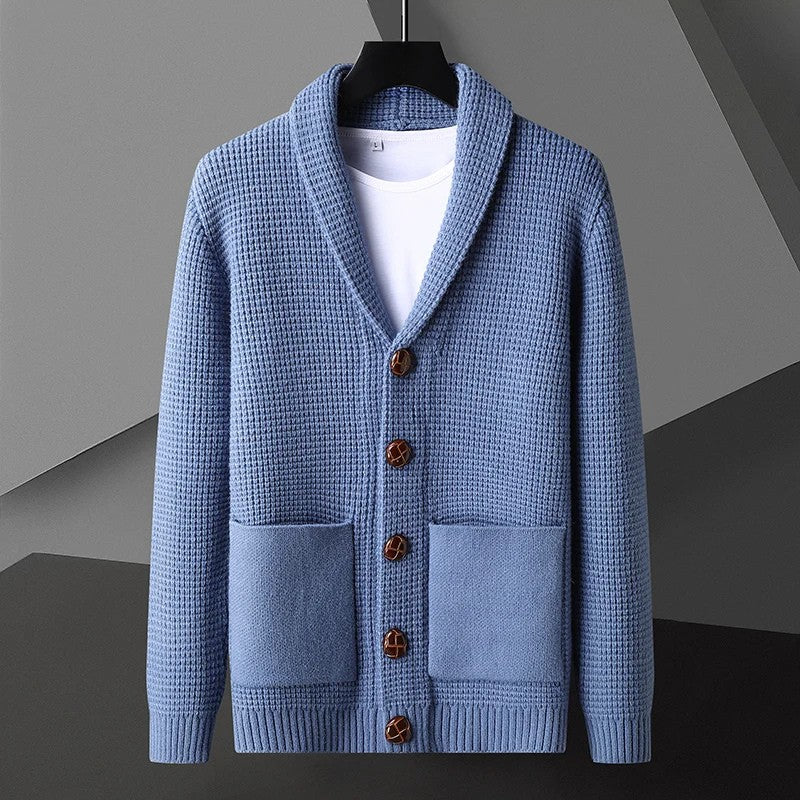 James Shawl Collar Cardigan | Button Front Cardigan