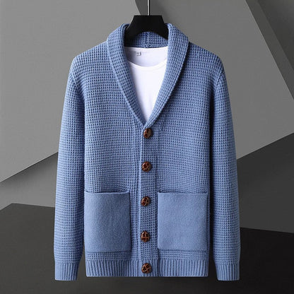 James Shawl Collar Cardigan | Button Front Cardigan