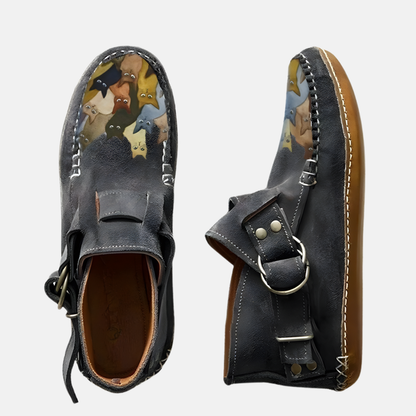 Paola Slip-On Moccasin Slippers | Fuzzy Lined Moccasin Slippers