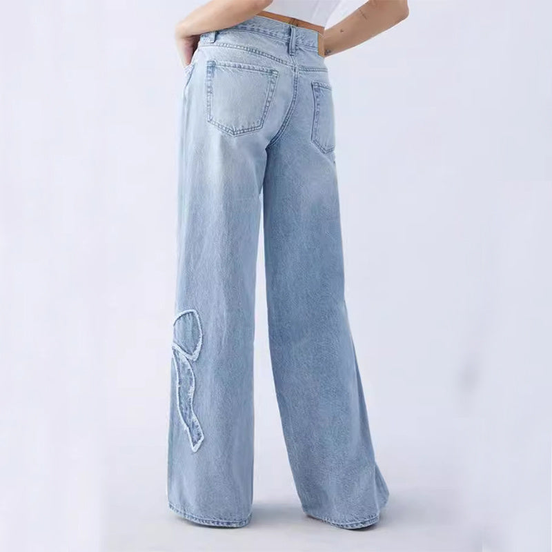 PANTALON NOVI JEAN A PAPILLONS