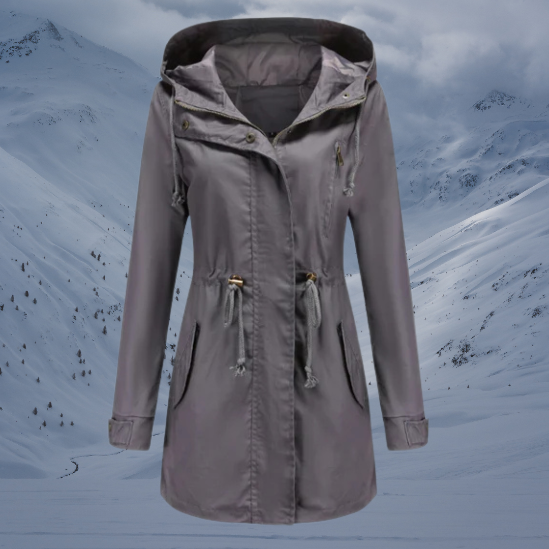 Jessica Relaxed Fit Utility Jacket | Hooded Utility Jacket