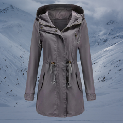 Jessica Relaxed Fit Utility Jacket | Hooded Utility Jacket