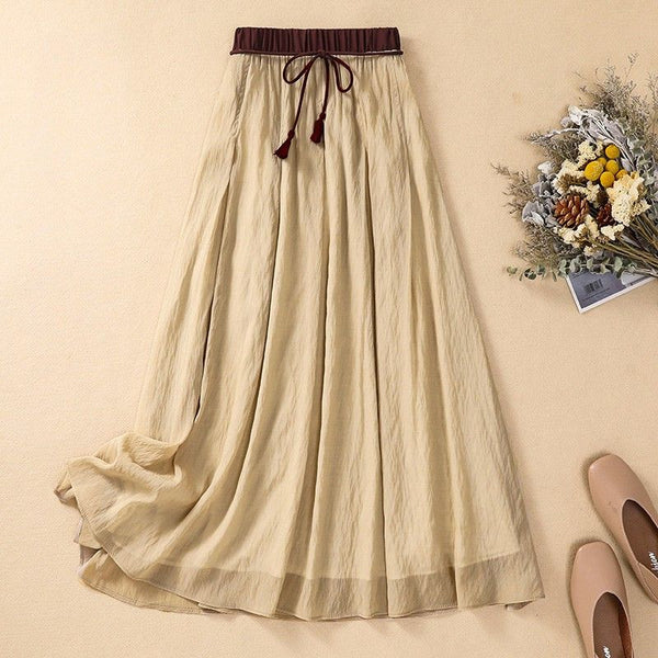 A-Line Maxi Skirt for Women – Breathable & Comfortable
