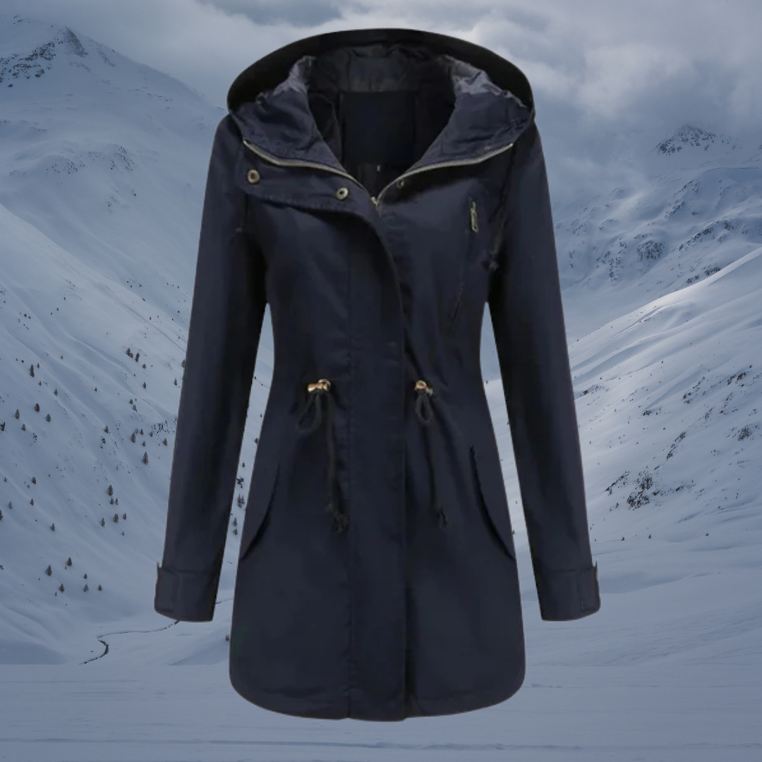 Jessica Relaxed Fit Utility Jacket | Hooded Utility Jacket