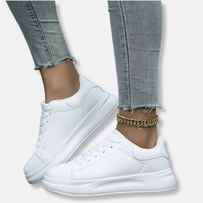 Aria Low-Top Sneakers | Platform Sole Low-Top Sneakers