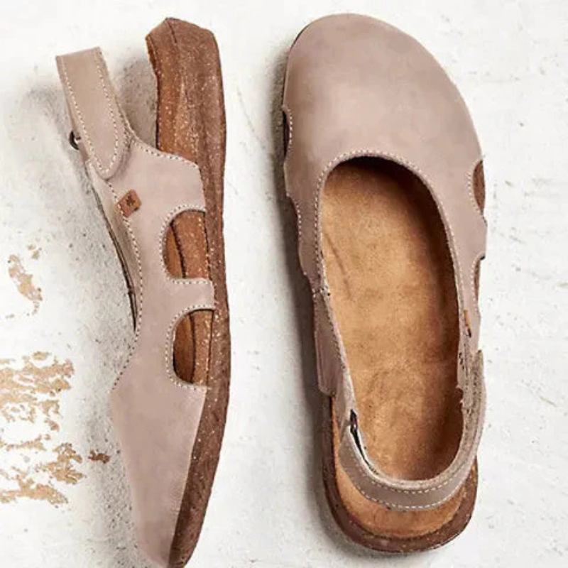Sandales Femme Fermées – Maintien Confortable – Bride Réglable – Tissu Respirant