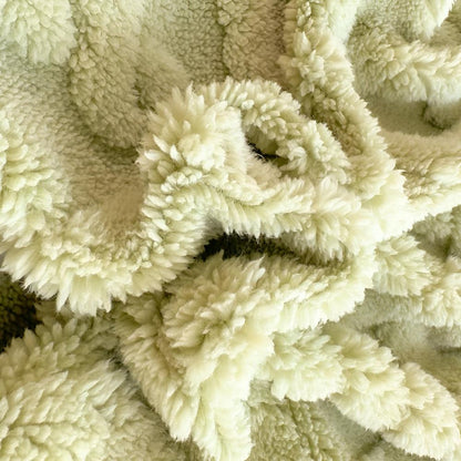 Textured Velvet Sheet Set With Sherpa Softness