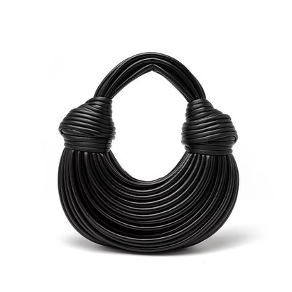 Alessandra Sculptural Handbag | Knotted Detail Handbag