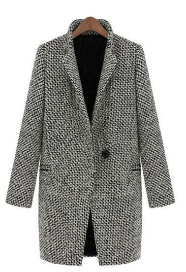 MANTEAU NOVI EN LAIN POUR FEMME