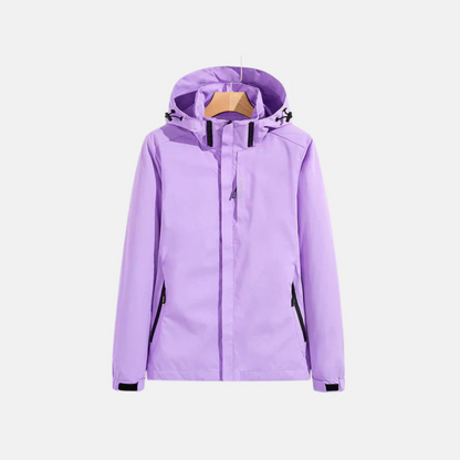Men's jacket – Straight cut – Breathable water-repellent fabric – Adjustable hood