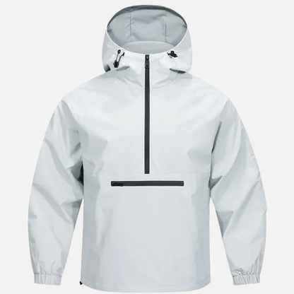 Mario Relaxed Fit Pullover Jacket | Hooded Pullover Jacket