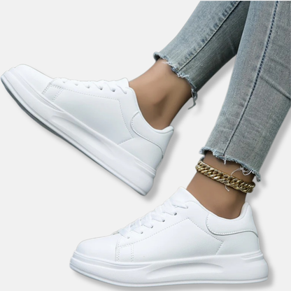 Aria Low-Top Sneakers | Platform Sole Low-Top Sneakers