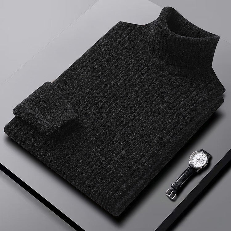 Matteo Turtleneck | Thick Ribbed Knit Winter Sweater
