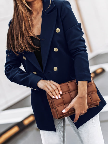 Jennifer Casual Workwear Blazer | Buttoned Blazer