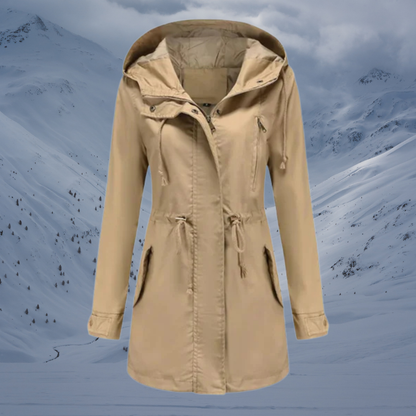 Jessica Relaxed Fit Utility Jacket | Hooded Utility Jacket