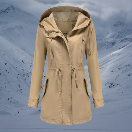 Jessica Relaxed Fit Utility Jacket | Hooded Utility Jacket