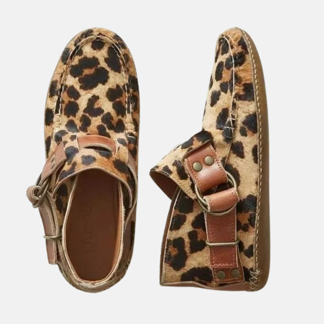 Paola Slip-On Moccasin Slippers | Fuzzy Lined Moccasin Slippers