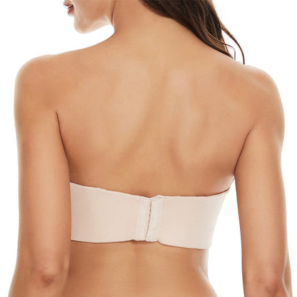 Women's bandeau bra – Seamless – Comfortable support – Strapless