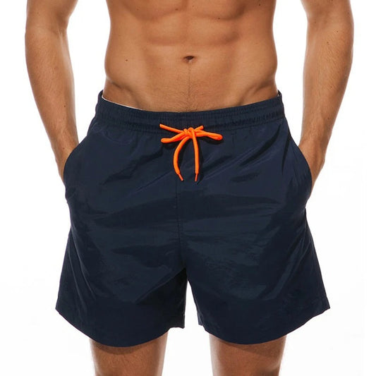 Men's swim shorts – Relaxed fit – Quick-drying – Elastic waistband with drawstring