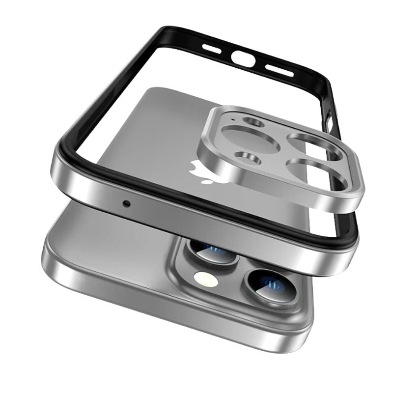 Metallic Camera Protector Phone Case With Slim Profile