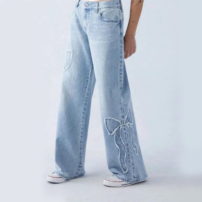 PANTALON NOVI JEAN A PAPILLONS