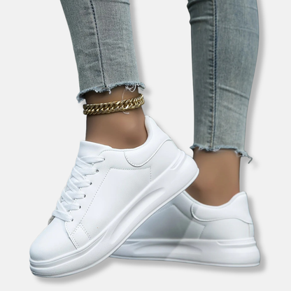 Aria Low-Top Sneakers | Platform Sole Low-Top Sneakers