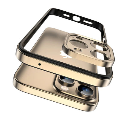 Metallic Camera Protector Phone Case With Slim Profile