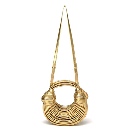 Alessandra Sculptural Handbag | Knotted Detail Handbag