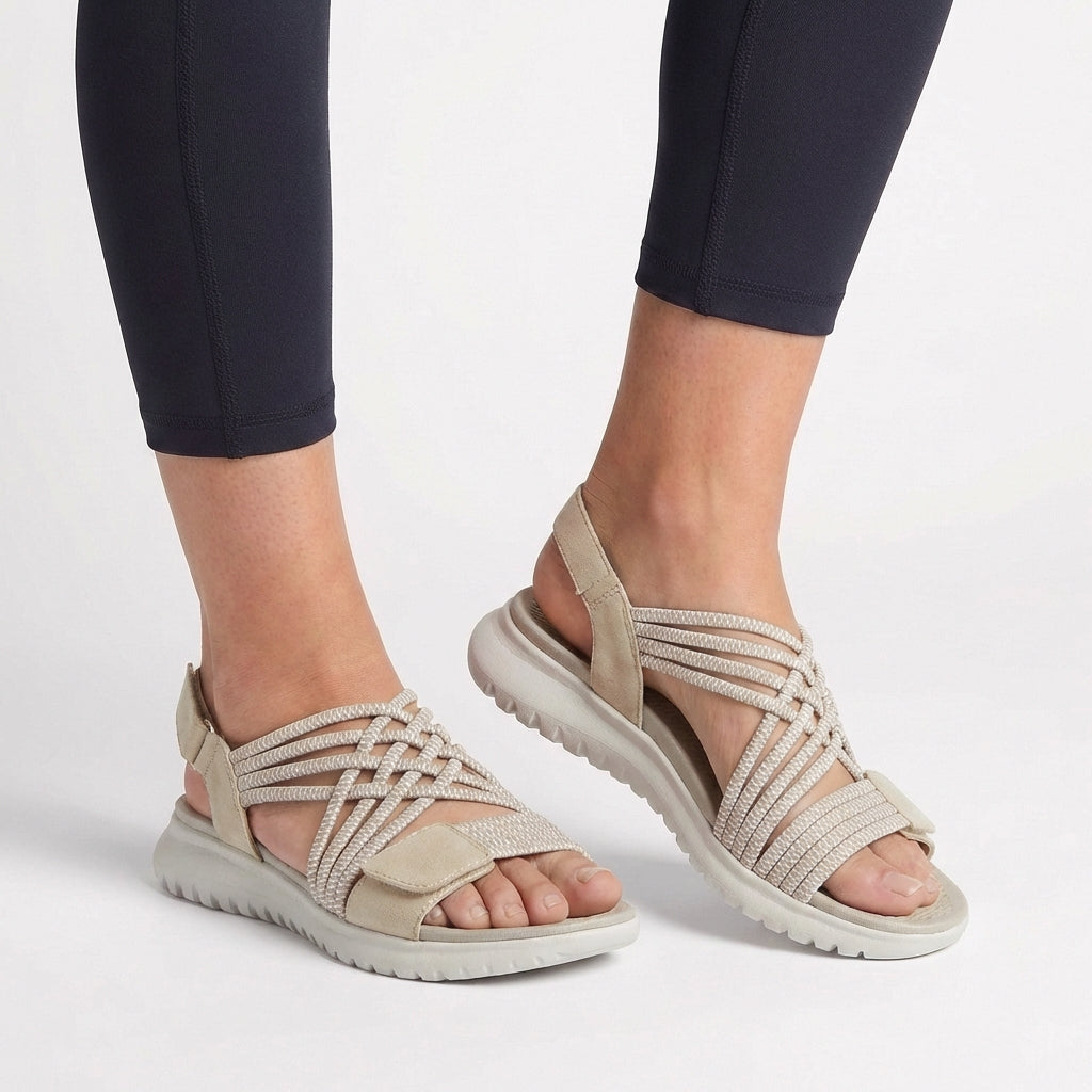 Orthopedic Multi-Strap Sandals for Women – Ergonomic Comfort & Support