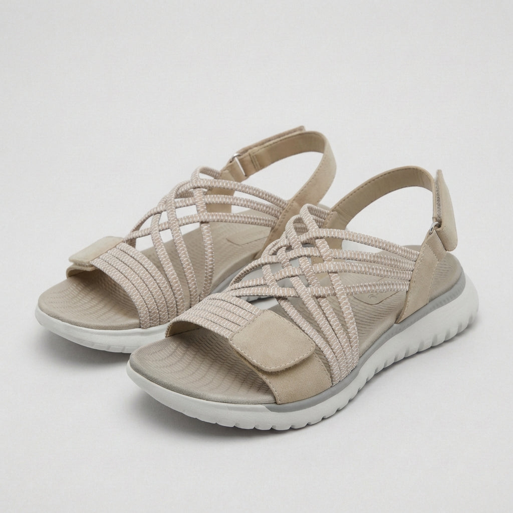 Orthopedic Multi-Strap Sandals for Women – Ergonomic Comfort & Support