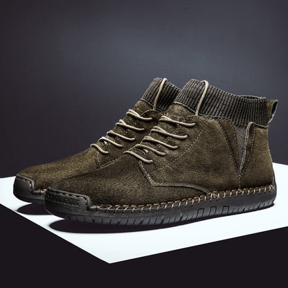 Giuseppe Knitted Collar High-Top Sneakers | High-Top Sneakers