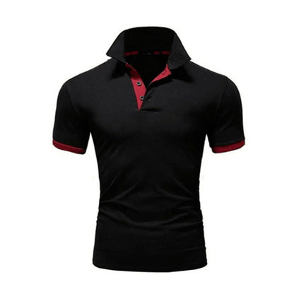 Men's polo – Slim fit – Short sleeves – Natural fibres – Casual style