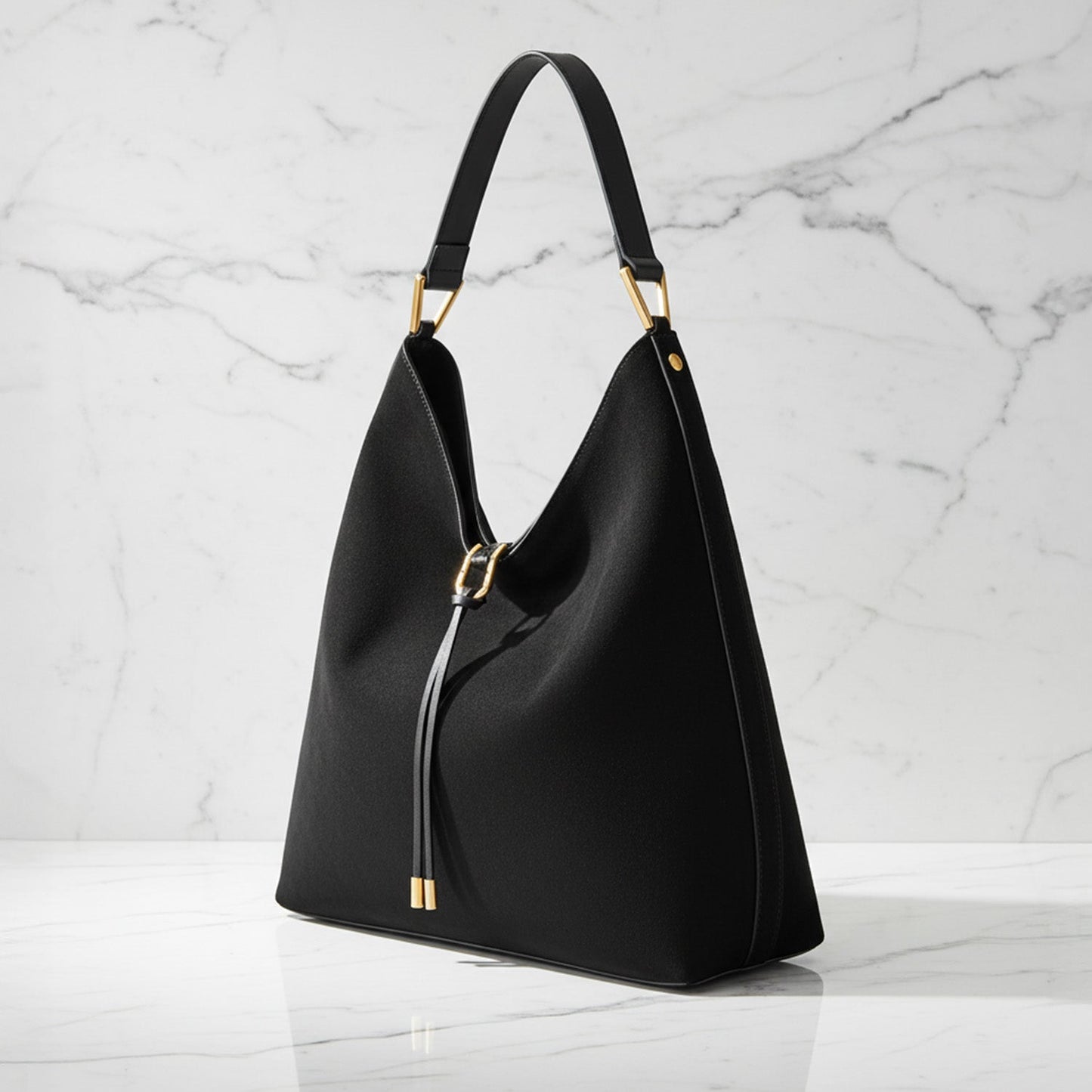 Sofia Slouchy Hobo Bag | Gold-Tone Hardware Hobo Bag