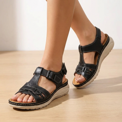 Orthopedic Wedge Sandals for Women – Ergonomic Comfort & Support