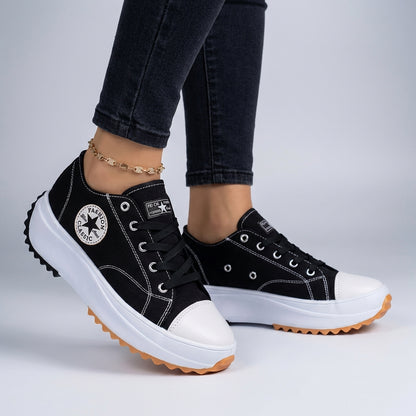 Orthopedic Platform Sneakers for Women – Ergonomic Comfort & Support