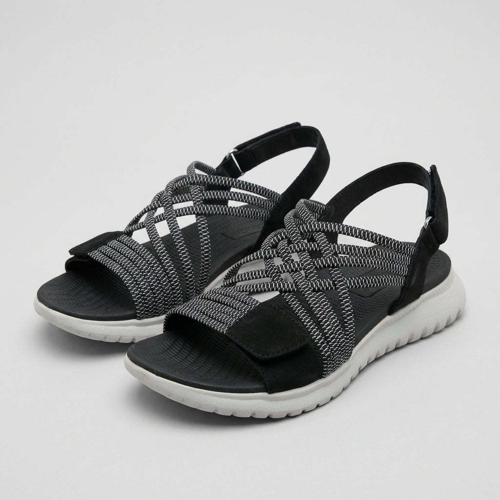 Orthopedic Multi-Strap Sandals for Women – Ergonomic Comfort & Support
