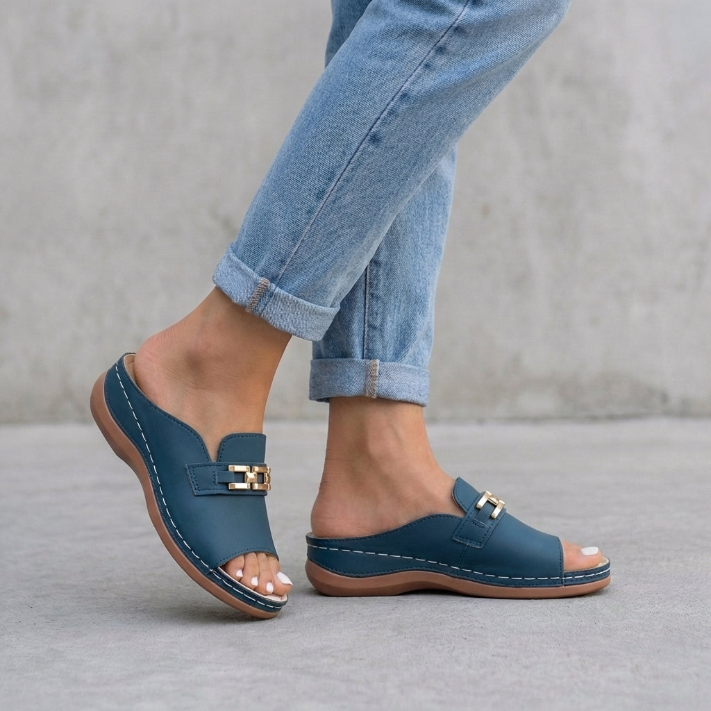 Orthopedic Platform Sandals for Women – Ergonomic Comfort & Support