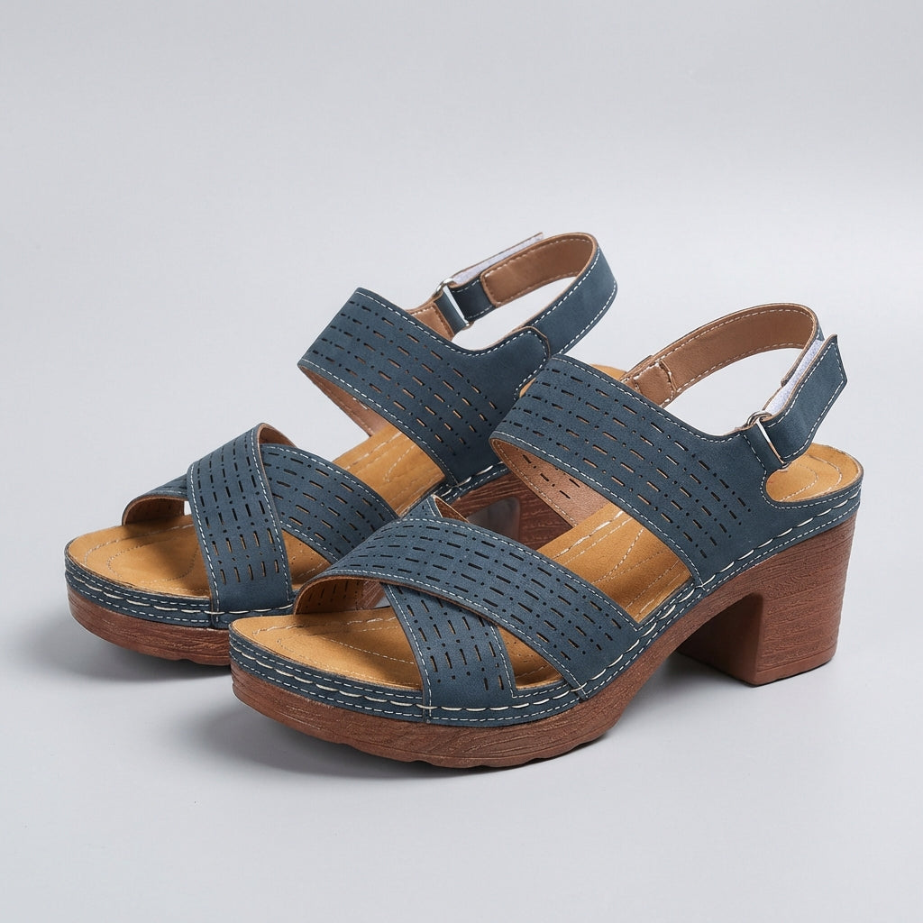 Orthopedic Platform Walking Sandals for Women – All-Day Comfort & Support