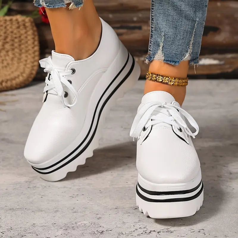 Jessica Chic Platform Sneakers | Elevated Casual Sneakers