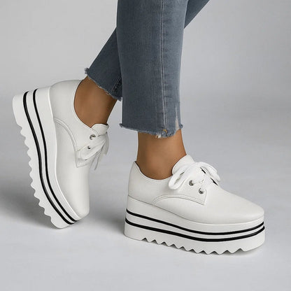 Jessica Chic Platform Sneakers | Elevated Casual Sneakers